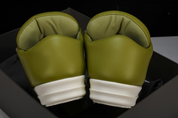 Rick Owens Jumbo Lace Padded Lowsneaks RU02C7893 LLPW2 