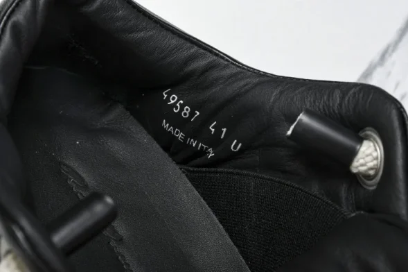 Rick Owens jumbo Lace Padded Low Sneaks RU02C7893 LLPW2 