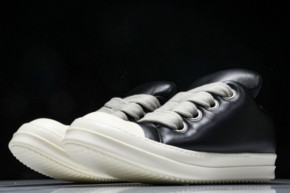 Rick Owens jumbo Lace Padded Low Sneaks RU02C7893 LLPW2 