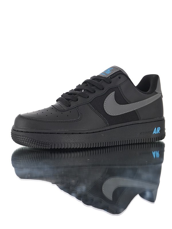 Nike Air Force 1 Low '07 LV8 “black light blue” BV1278-001