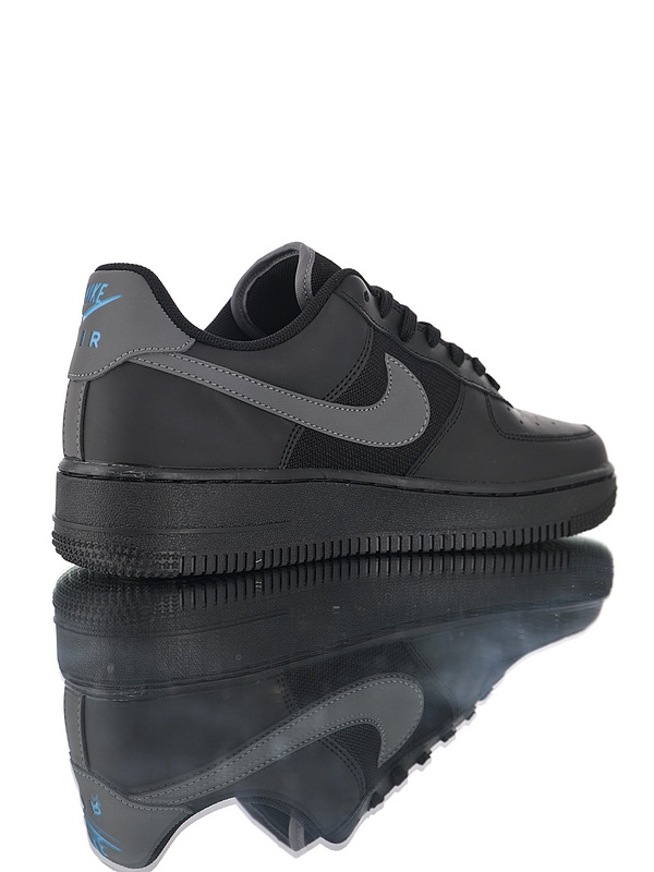 Nike Air Force 1 Low '07 LV8 “black light blue” BV1278-001