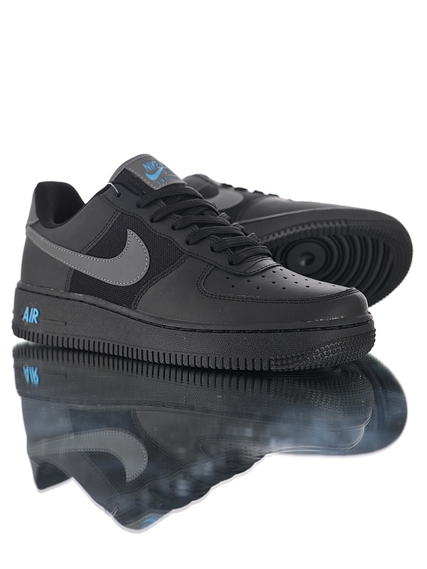 Nike Air Force 1 Low '07 LV8 “black light blue” BV1278-001