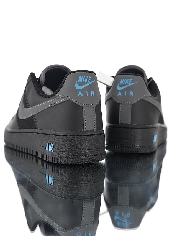 Nike Air Force 1 Low '07 LV8 “black light blue” BV1278-001