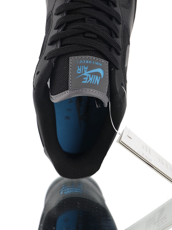 Nike Air Force 1 Low '07 LV8 “black light blue” BV1278-001