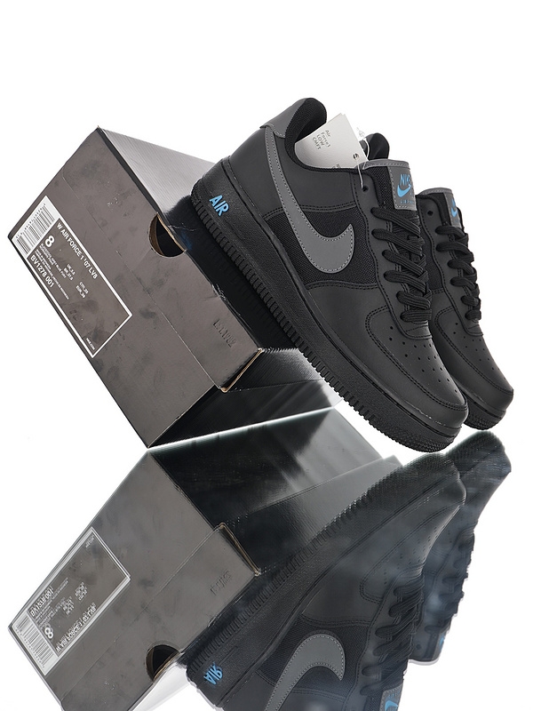 Nike Air Force 1 Low '07 LV8 “black light blue” BV1278-001