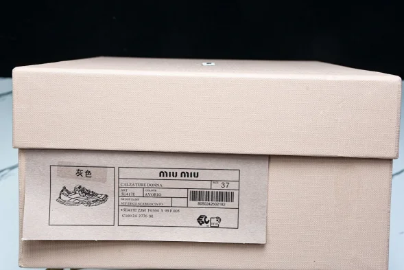 Miu Miu Calzature Donna  Vitello Dec Avorio color 