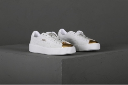 Puma Suede Platform Gold