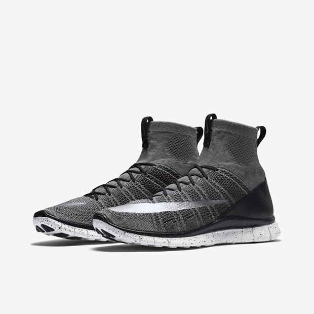 Nikelab Free Mercurial Flyknit “Dark Grey” 805554-004