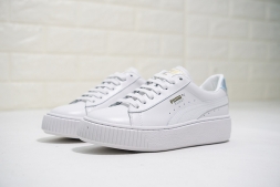 Puma Basket Platform Scallop metal LOGO 498916-06
