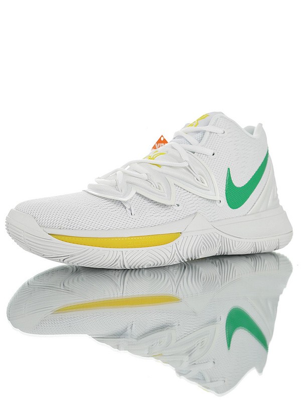 Nike Kyrie 5  White Yellow Green AO2919-116