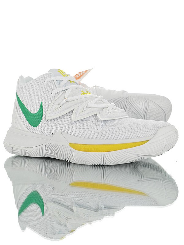 Nike Kyrie 5  White Yellow Green AO2919-116