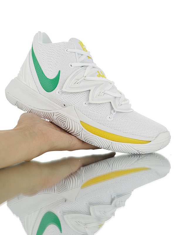 Nike Kyrie 5  White Yellow Green AO2919-116