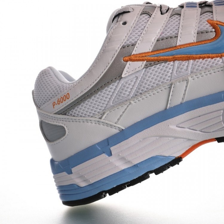 Nike P-6000 White University Blue Orange BV1021-103