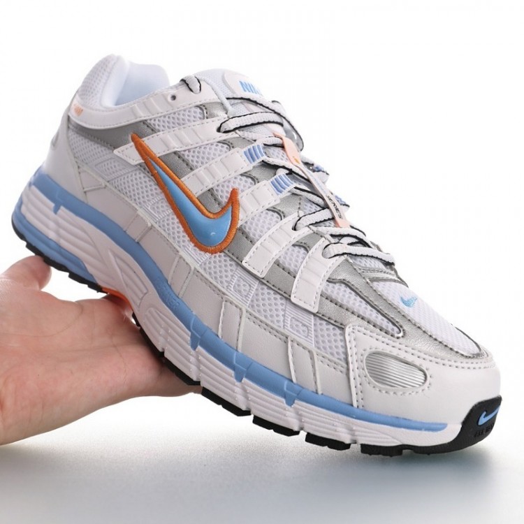 Nike P-6000 White University Blue Orange BV1021-103