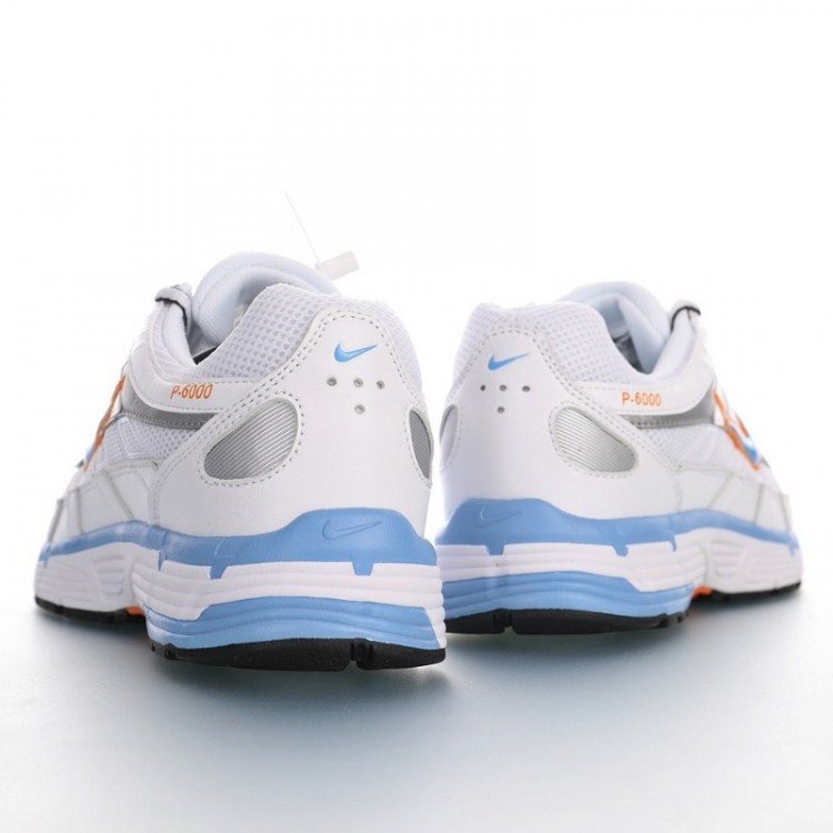 Nike P-6000 White University Blue Orange BV1021-103