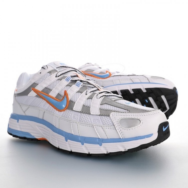 Nike P-6000 White University Blue Orange BV1021-103