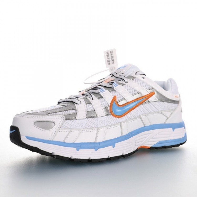 Nike P-6000 White University Blue Orange BV1021-103