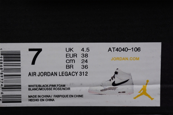 Nike Air Jordan Legacy 312 high. AT4040-106 