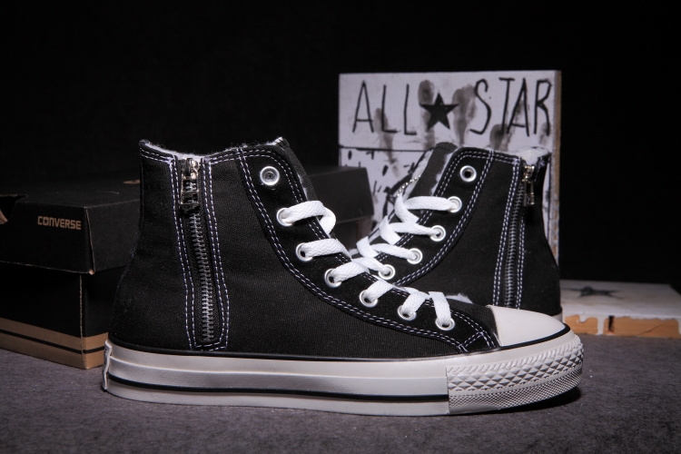 Зимние кеды Converse Женские и Мужские размеры Converse All Star Chuck Taylor Утепленные Классические Конверс