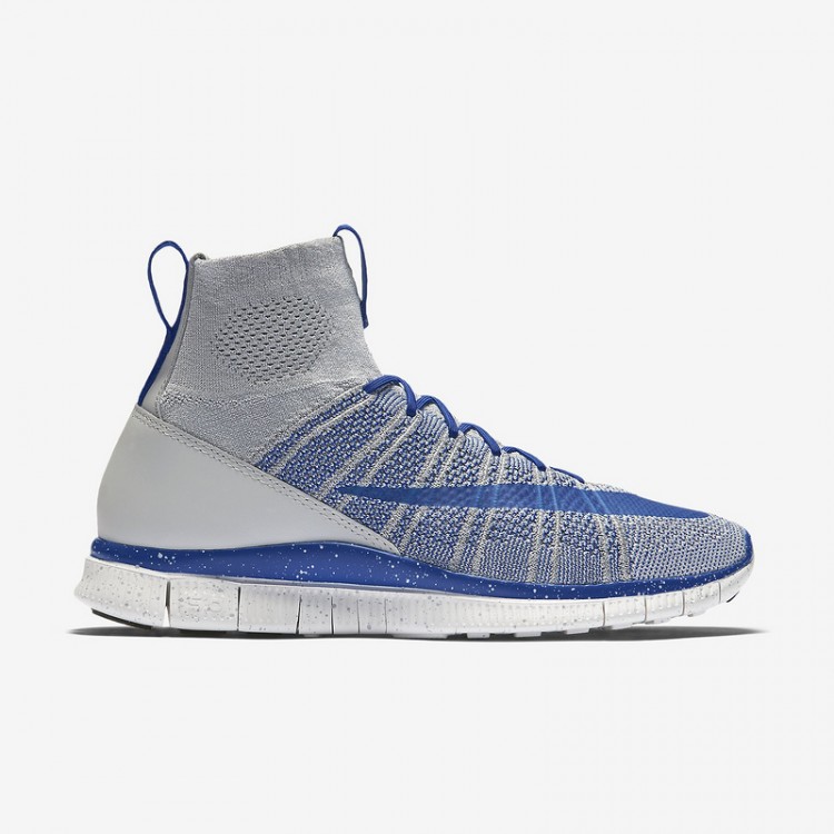 Nikelab Free Mercurial Flyknit “Grey Royal‘‘ 805554-003