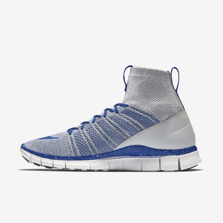 Nikelab Free Mercurial Flyknit “Grey Royal‘‘ 805554-003