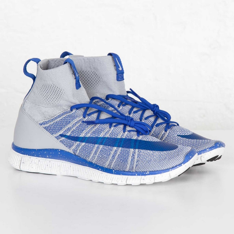 Nikelab Free Mercurial Flyknit “Grey Royal‘‘ 805554-003