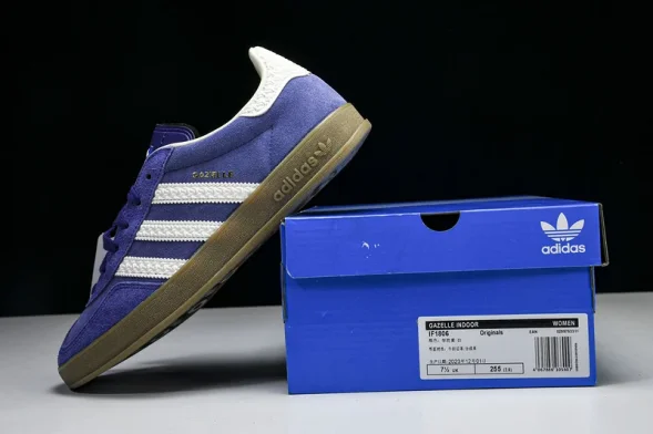 Adidas Gazelle Indoor Purple Core White IF1806  