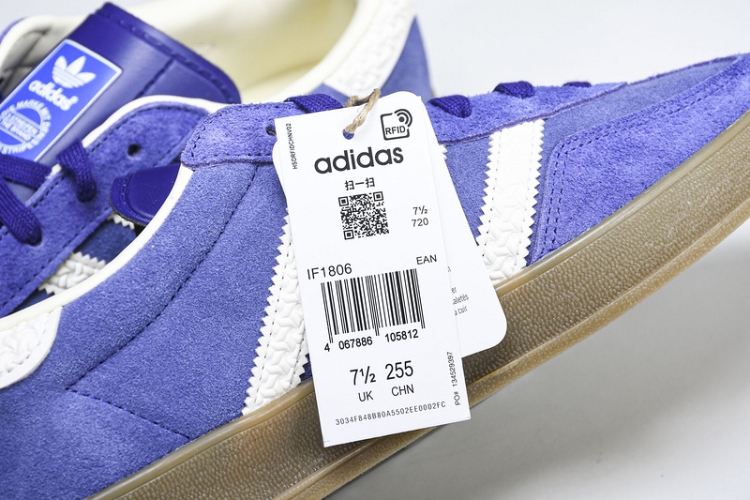  Adidas Gazelle Indoor Purple Core White IF1806 