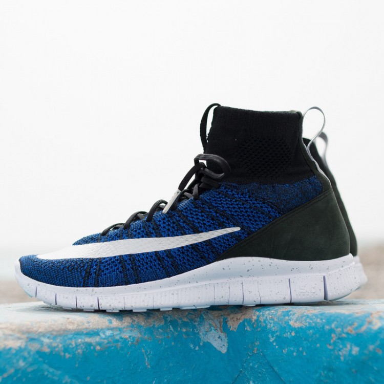 Nikelab Free Mercurial Flyknit “Racer Blue” 836126-041