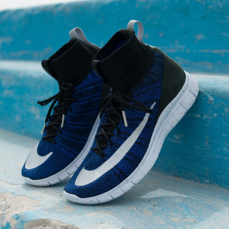 Nikelab Free Mercurial Flyknit “Racer Blue” 836126-041