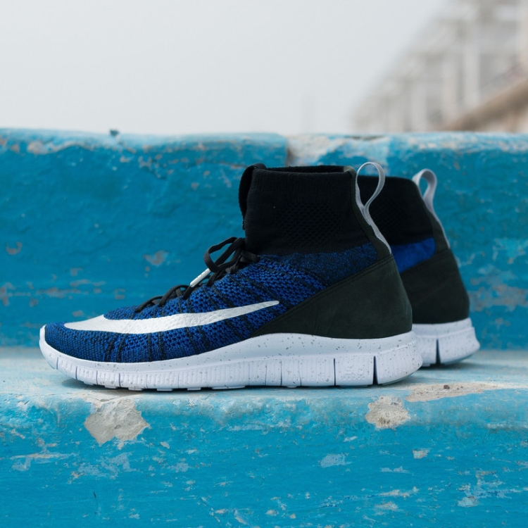 Nikelab Free Mercurial Flyknit “Racer Blue” 836126-041