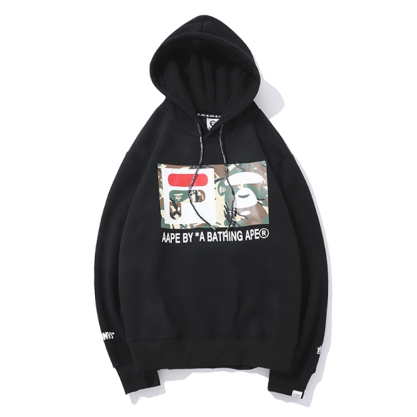  Bape x Fila hoodie SE124  