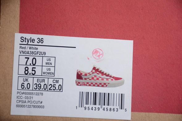 Vans Style 36 VN0A38GF2U9 