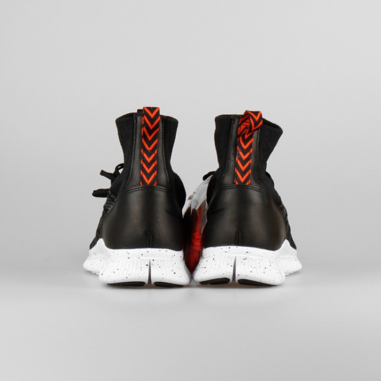 Nikelab Free Mercurial Flyknit “Black Team Orange” 805554-008