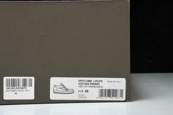 Rick Owens Vintage Sneaks RP01C5888 LVSLPO 