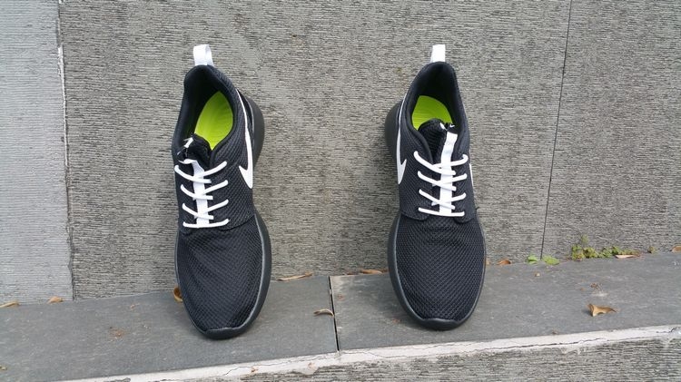 Nike Roshe Run ID  Black/White Черно белые