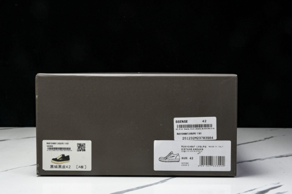 Rick Owens Vintage Sneaks RU31C4897 LVSLPO 