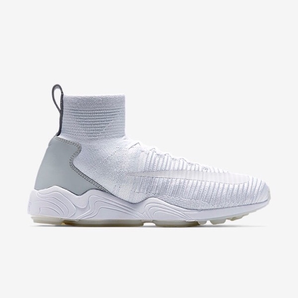 Nikelab Free Mercurial Flyknit XI FK “Triple White” 844626-100