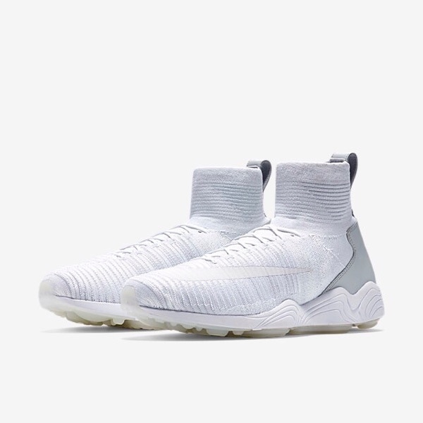 Nikelab Free Mercurial Flyknit XI FK “Triple White” 844626-100