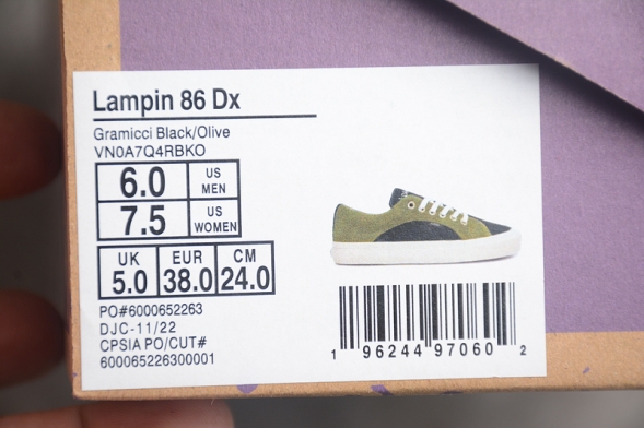 Gramicci x Vans Lampin Checker 86 DX N0A7Q4RBKO 