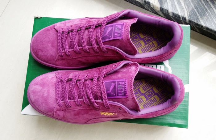 Puma mono suede pink clearance