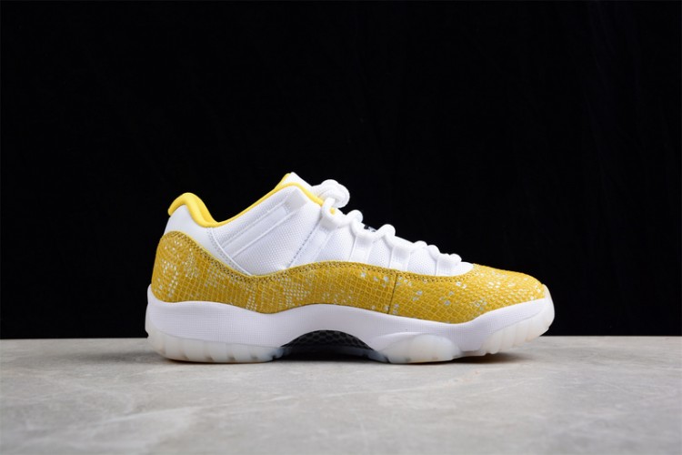 Nike Air Jordan 11 low SE Yellow Snakeskin AH7860-107