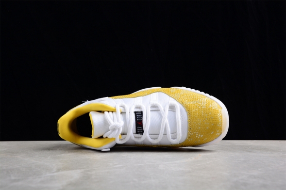 Nike Air Jordan 11 low SE Yellow Snakeskin AH7860-107 