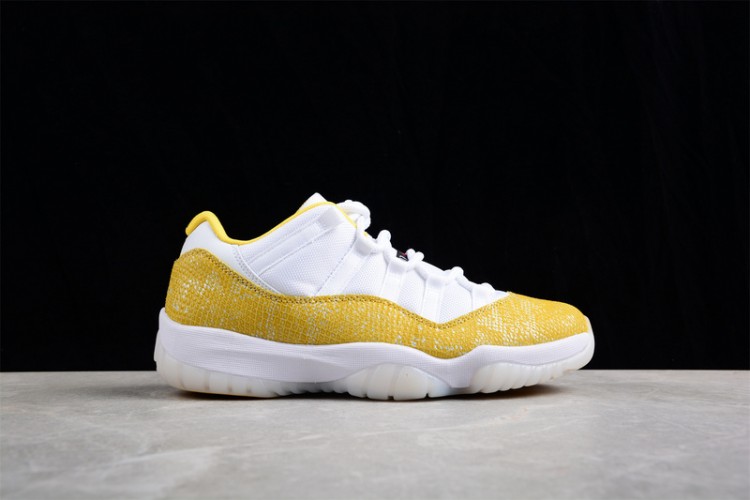 Nike Air Jordan 11 low SE Yellow Snakeskin AH7860-107