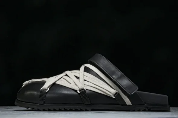 Rick Owens Megalaced Mule Granola RU01E5813 LOOW1 