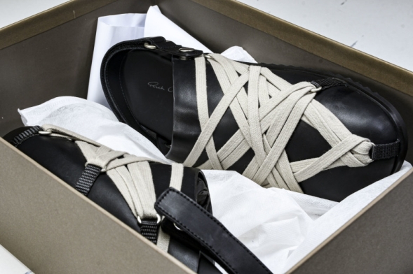 Rick Owens Megalaced Mule Granola RU01E5813 LOOW1 