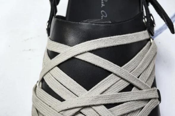 Rick Owens Megalaced Mule Granola RU01E5813 LOOW1 