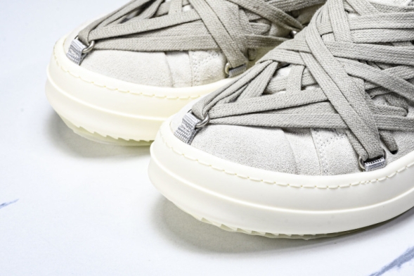 Rick Owens Megalaced Low Sneaks RU01E5886 LVSW1 