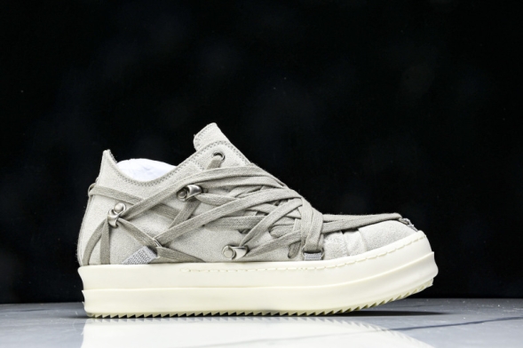 Rick Owens Megalaced Low Sneaks RU01E5886 LVSW1 