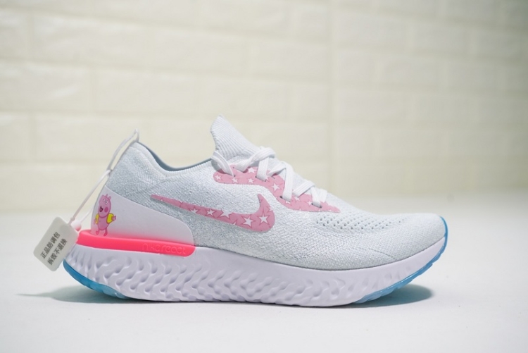 Nike Epic React Flyknit “Peppa Pig” AQ0070-999 